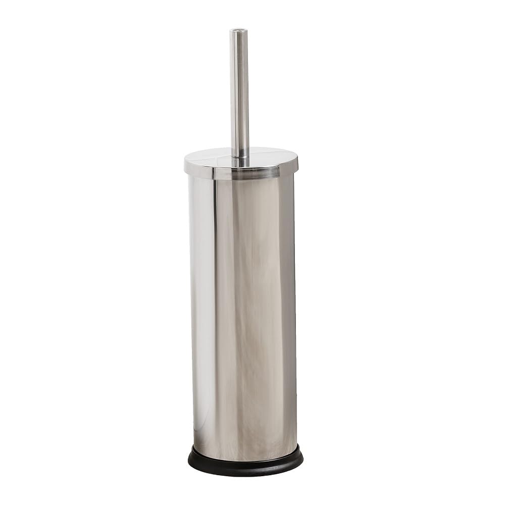 TATAY Toilet Brush Holder - Stainless Steel | Mirror Finish | Inner Plastic Bucket | 10.2 x 10.2 x 38.5 cm 4
