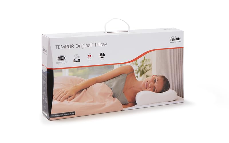 TEMPUR Original Neck Pillow - Medium Firmness, Ergonomic Memory Foam for Side/Back Sleepers | Cream 4