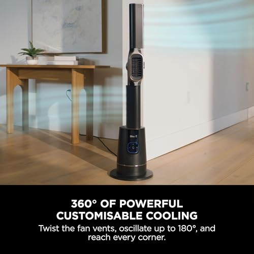 Shark TurboBlade Cool + Heat Tower Fan and Heater | Bladeless | Remote Included | 2200W 11
