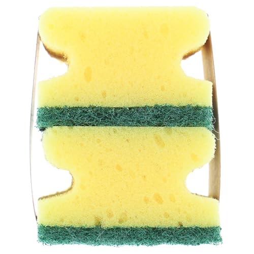 Sorbo Extra Large Scouring Sponge - Durable Foam for Tough Grime | 2 Pack | 11.5cm x 6cm x 4cm 2