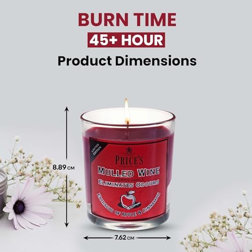 Price's Patent Candles Scented Glass Jar Candle Set - 6 Random Mix Scents | 200g Each 7