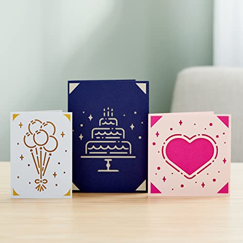 Cricut Insert Cards - Princess Sampler Pack | 42 Cards | Compatible with Cricut Joy, Explore, Maker 14