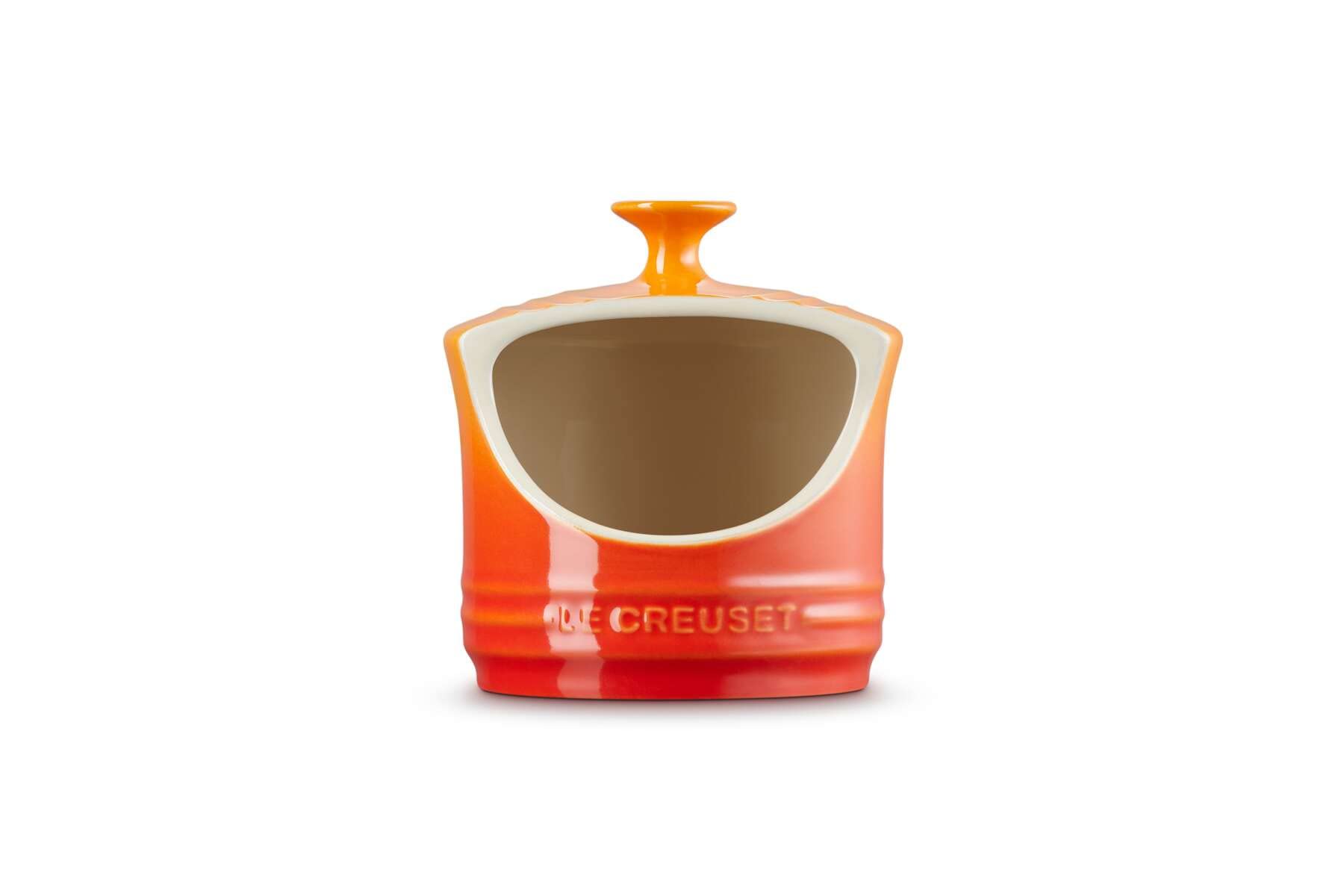 LE CREUSET Stoneware Salt Keeper - 300ml Capacity | Chip & Scratch-Resistant | Volcanic 3