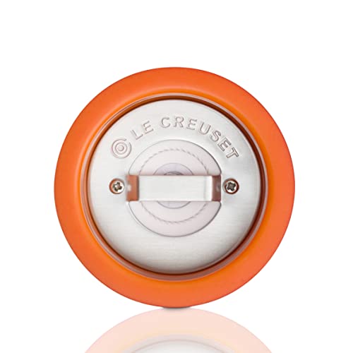 LE CREUSET Classic Pepper Mill Grinder - Chip-Resistant ABS Plastic | 40g Capacity | Volcanic 2