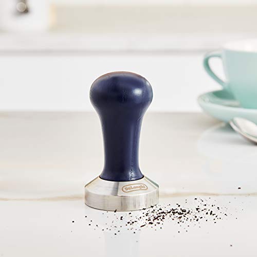 De'Longhi Coffee Tamper DLSC058 - 51mm Stainless Steel Base | Natural Ash Wood Handle 5
