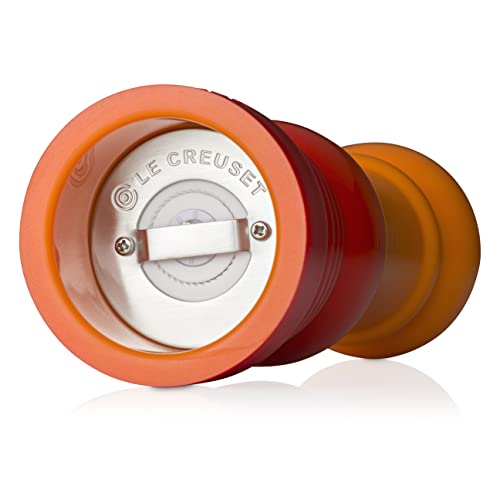 LE CREUSET Classic Pepper Mill Grinder - Chip-Resistant ABS Plastic | 40g Capacity | Volcanic 4