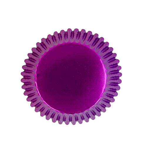 PME Foil-Lined Cupcake Cases - Metallic Purple | Standard Size | Pack of 30 4