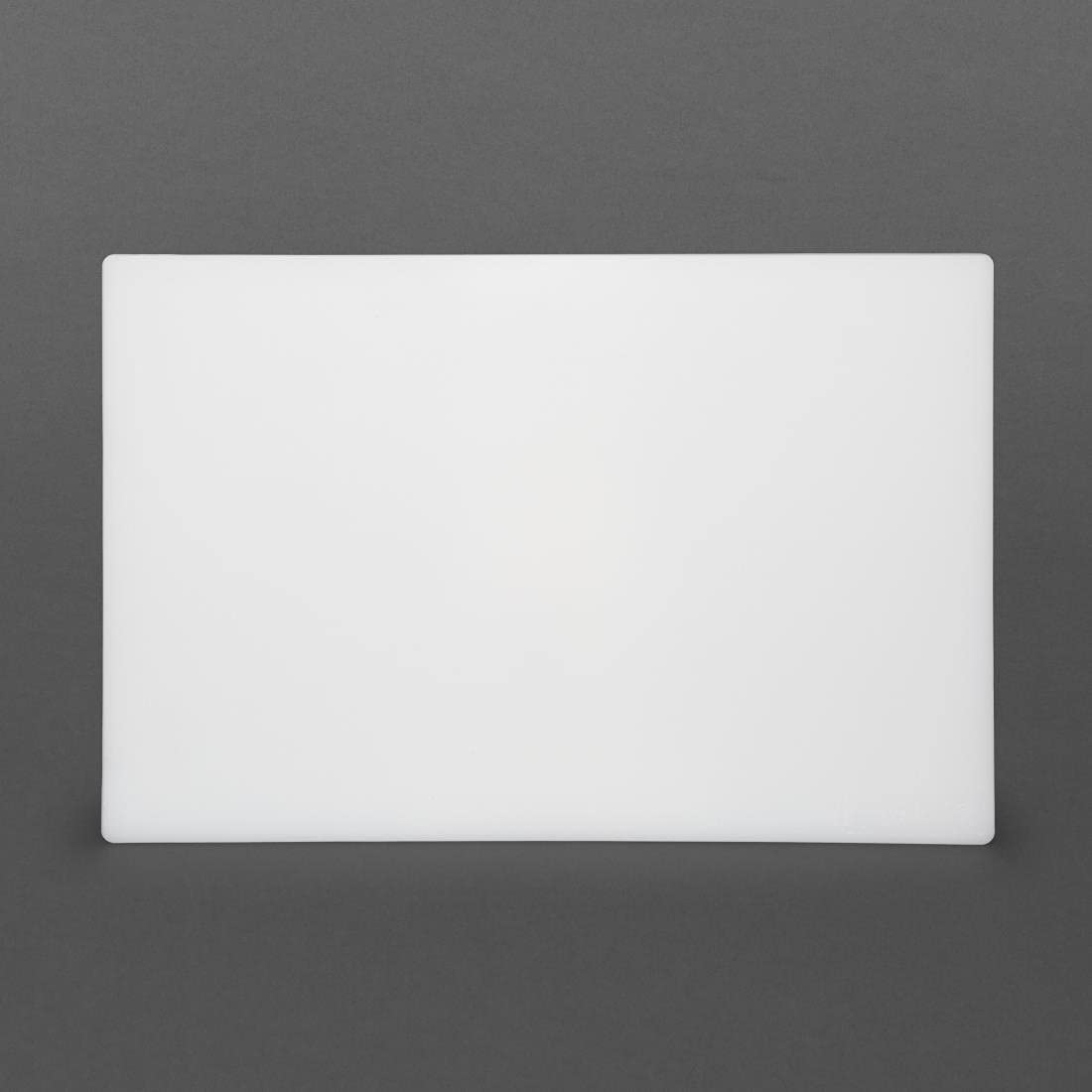 Hygiplas LDPE Chopping Board - White, Dairy/Bakery Use | 450x300mm | Lightweight 2
