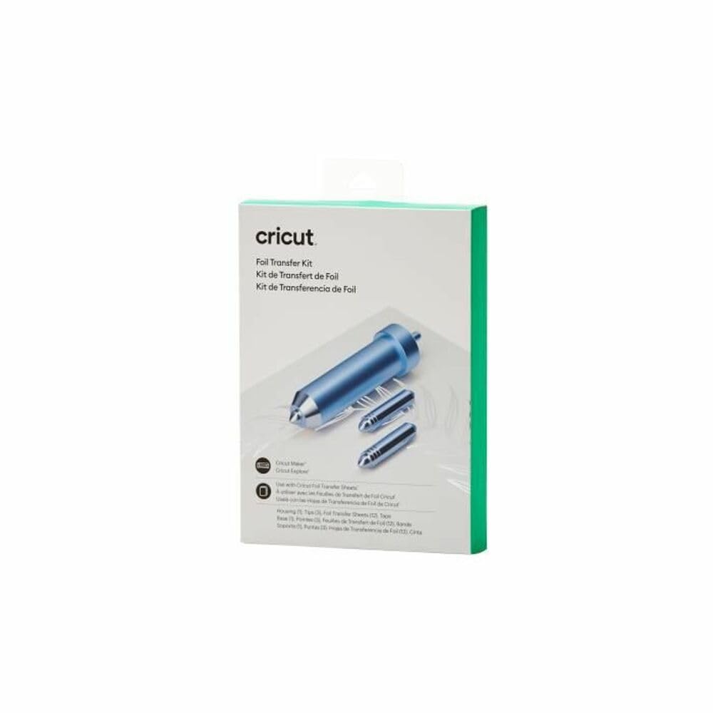 Cricut 2008727 Foil Transfer Kit - 3 Tips (Fine, Medium & Bold) for Maker & Explore Machines 1