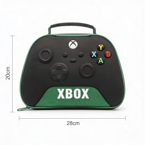 HOX Xbox Controller EVA 3D Lunch Bag - 2 Litre Capacity | Insulated Polyester | Black 3