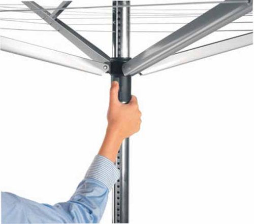 Brabantia Lift-O-Matic Rotary Clothes Dryer - 40m Drying Line | Adjustable Height 129-187 cm 2