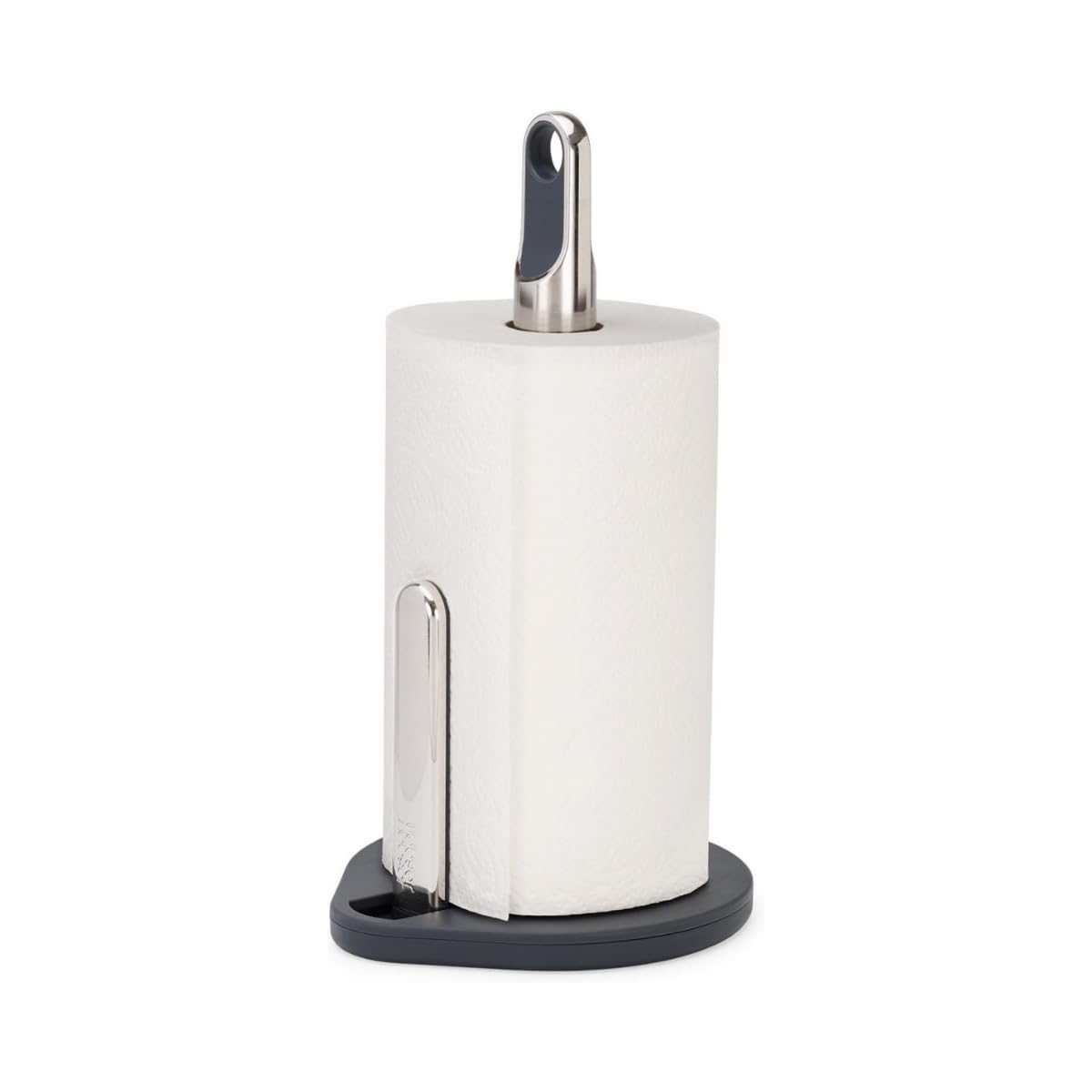 Joseph Joseph Hold Kitchen Roll Holder - Spring Tension Arm for One-Handed Tear | Graphite 1