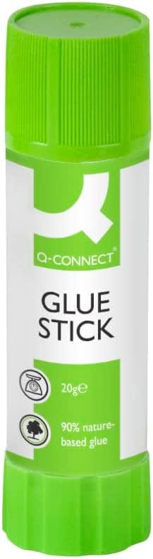 Q-Connect Glue Sticks KF10505Q - 20g Stick Size | Pack of 12 | Strong Adhesive 2