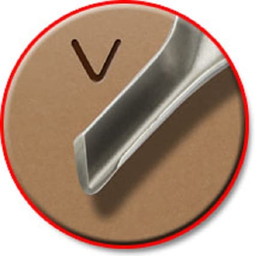 ESSDEE Lino Cutter Set - 5 Cutter Styles (1-5) with Handle | High Carbon Steel Blades 3