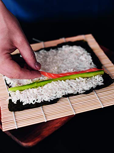 Yutaka Bamboo Rolling Mat for Sushi - 24cm x 24cm | Traditional Japanese Tool 4