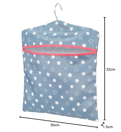 Kleeneze Twinkle & Shine Peg Bag - Easy Hanging Hook | Holds Up To 50 Pegs | 33 x 30 cm 9