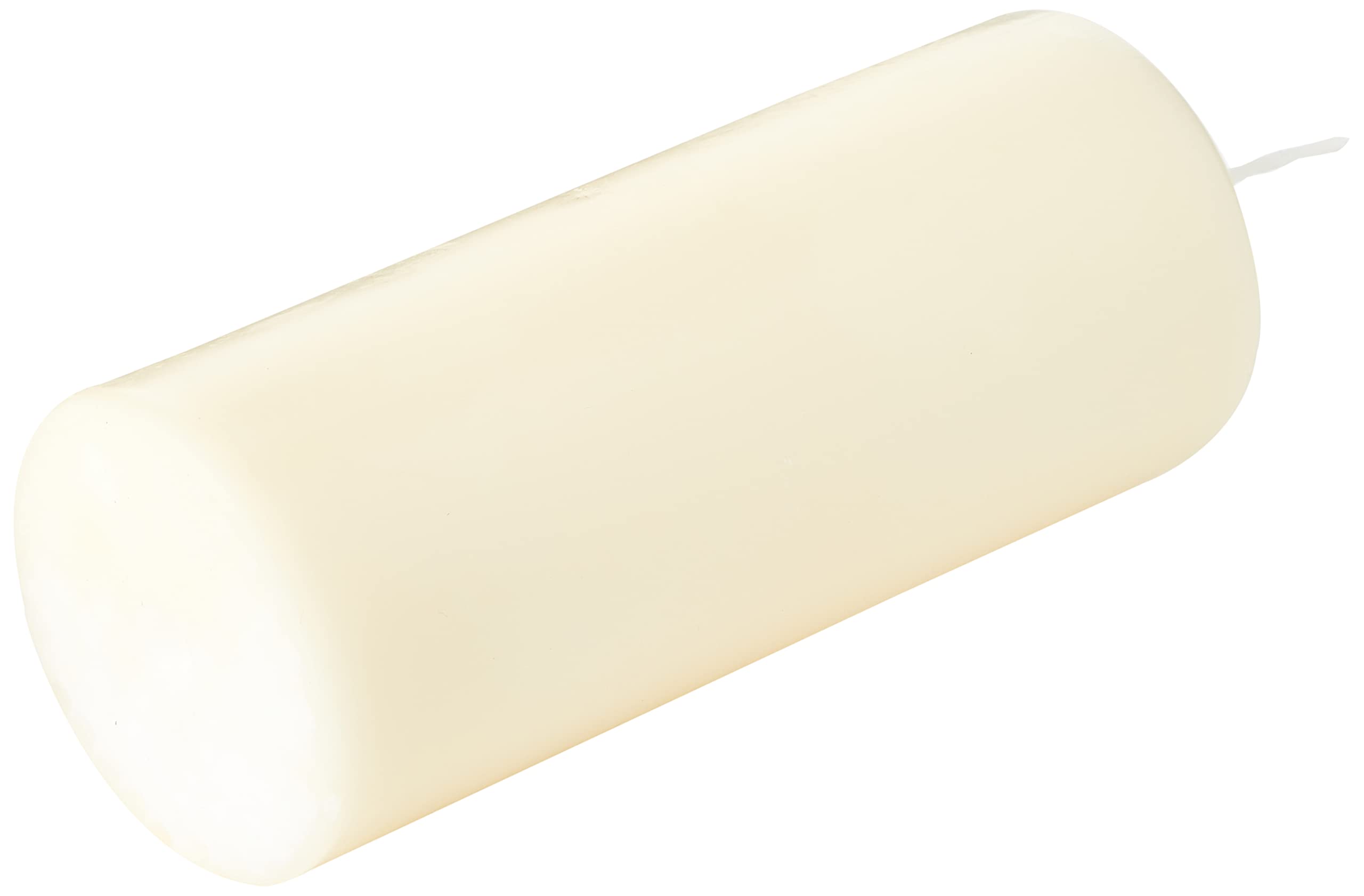 Spaas Unscented Pillar Candles Tray of 9 | Ivory | 60x150 mm | ± 45 Hr Burn Time 4