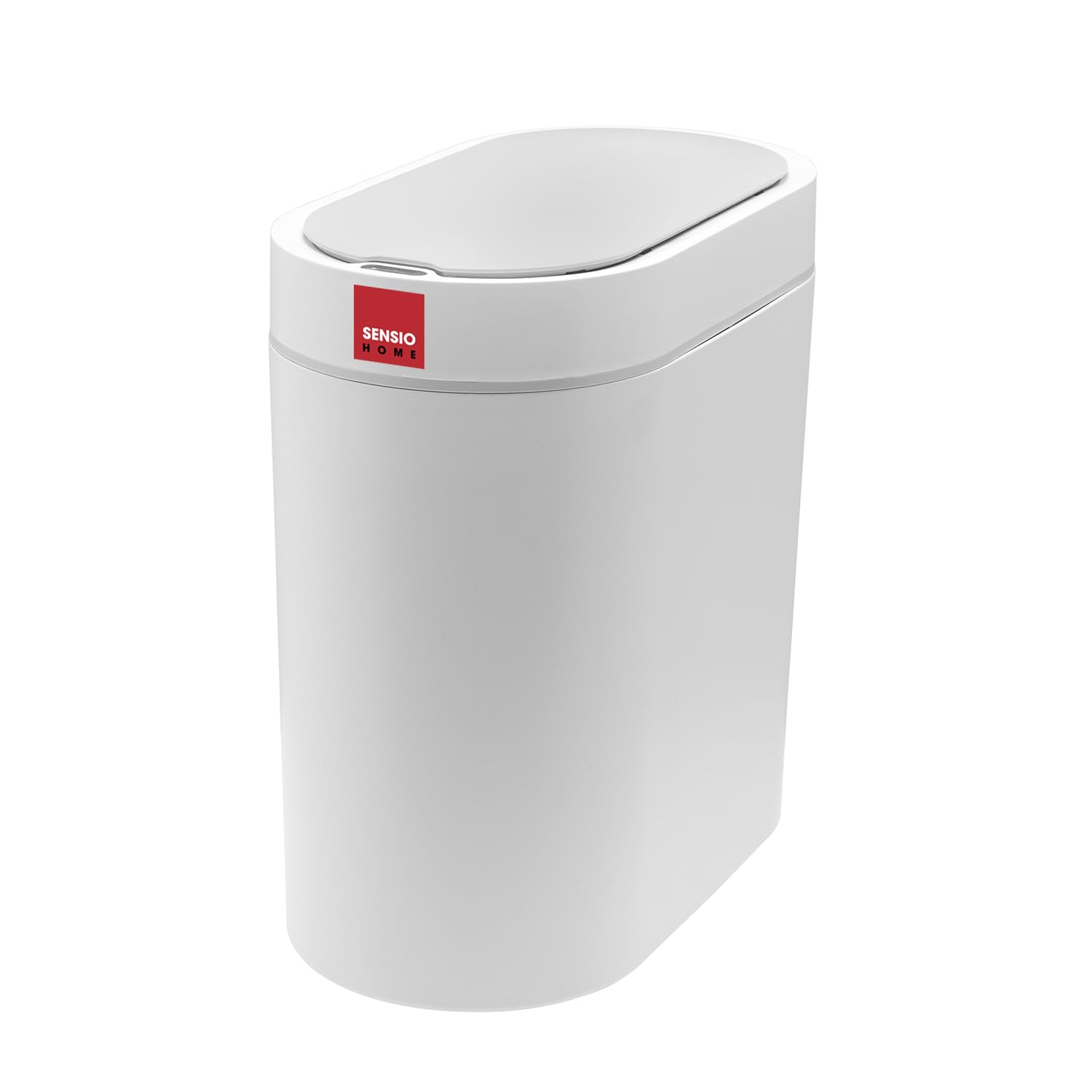 SENSIOHOME 5L Motion Sensor Trash Can - Waterproof IPX5 | Slim Design | White 1