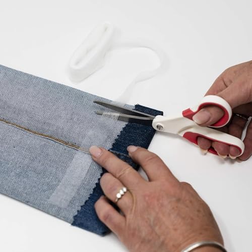 KORBOND Black & White Hem Tape - 8m Total Length (4m Black + 4m White) | Iron-On Sew-Free Adhesive 4