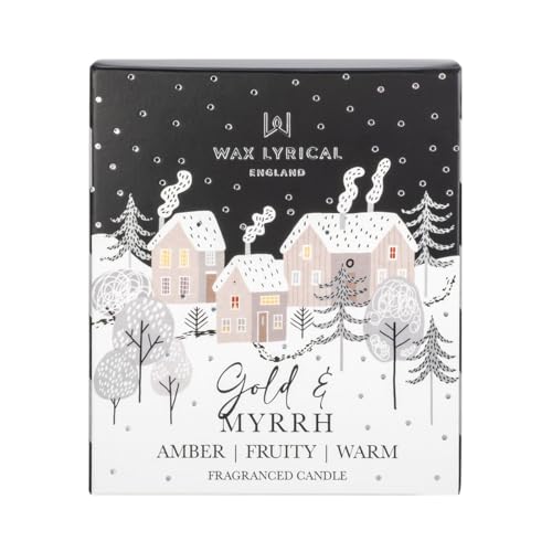 Wax Lyrical Gold & Myrrh Specialty Candle - Festive Scent | Amber, Fruity, Warm Notes | Made in UK 2