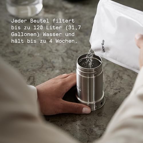 aarke Enriched Filter Refill Bags for Purifier - 3 Pack | Increases pH, Reduces Heavy Metals 4