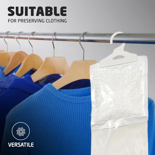 1ABOVE Hanging Wardrobe Dehumidifiers - 3 Pack, 180g Each | Unscented Moisture Absorber for Closets 8