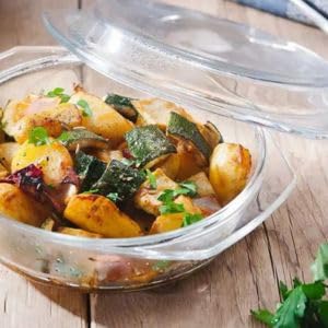 Judge Glass Casserole Dish - 2L Capacity | Oven Safe up to 240°C | Versatile Set 6