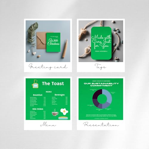 Hawksbill A4 Green Cardstock - 180 GSM Premium Bright Green, 100 Sheets | Ideal for Crafts, Stationery & DIY Projects 3
