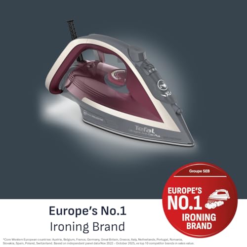 Tefal Ultraglide Steam Iron - 2800W Power, 210 g/min Boost, Durilium Soleplate | FV5872 2