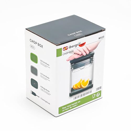 Ibergrif M523 Potato Chipper - 3-in-1 Cutter with Stainless Steel Blades | BPA-Free 10