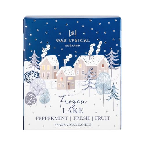 Wax Lyrical Frozen Lake Candle - Winter Scent with Peppermint & Fruit Notes | Made in the UK 2