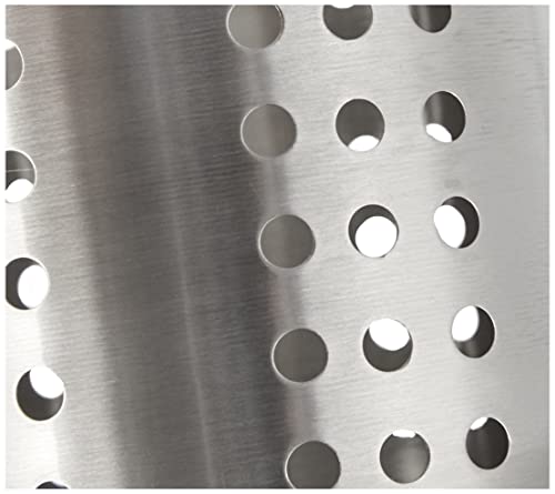 Zeller Kitchen Utensil Holder - Stainless Steel | 12 cm Diameter x 13 cm Height 5