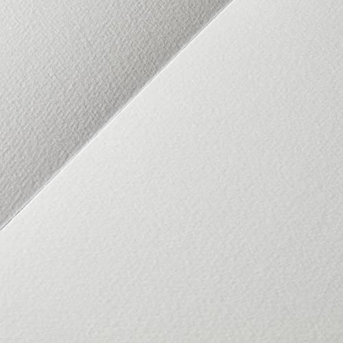 Daler Rowney Aquafine Textured Cold-Pressed Watercolour Paper Pad | 300gsm, A4, 50 Sheets, Natural White 3