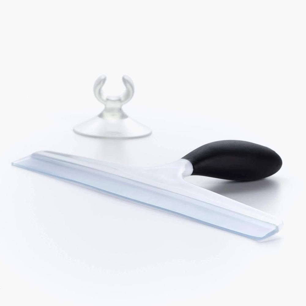 OXO Good Grips All-Purpose Squeegee - Flexible Blade for Rippled Surfaces | Non-Slip Handle | Set of 1 4