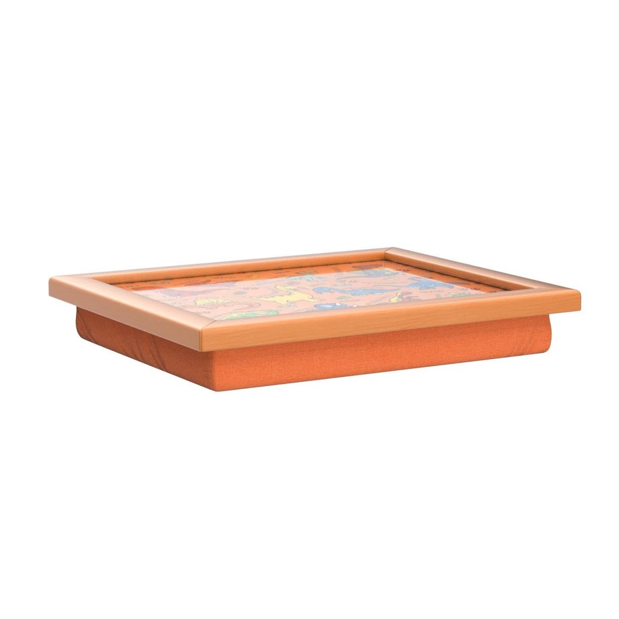 The Leonardo Collection Little Stars Dinosaurs Laptray for Food Serving | Wood | 350x280mm 7
