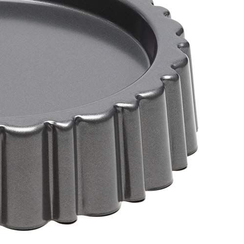 Chicago Metallic Professional Non-Stick Mary Ann Cake Pan - 27 cm (10.5") Fluted Flan Tin 4