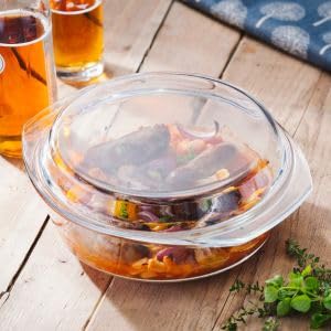 Judge Glass Casserole Dish - 2L Capacity | Oven Safe up to 240°C | Versatile Set 4