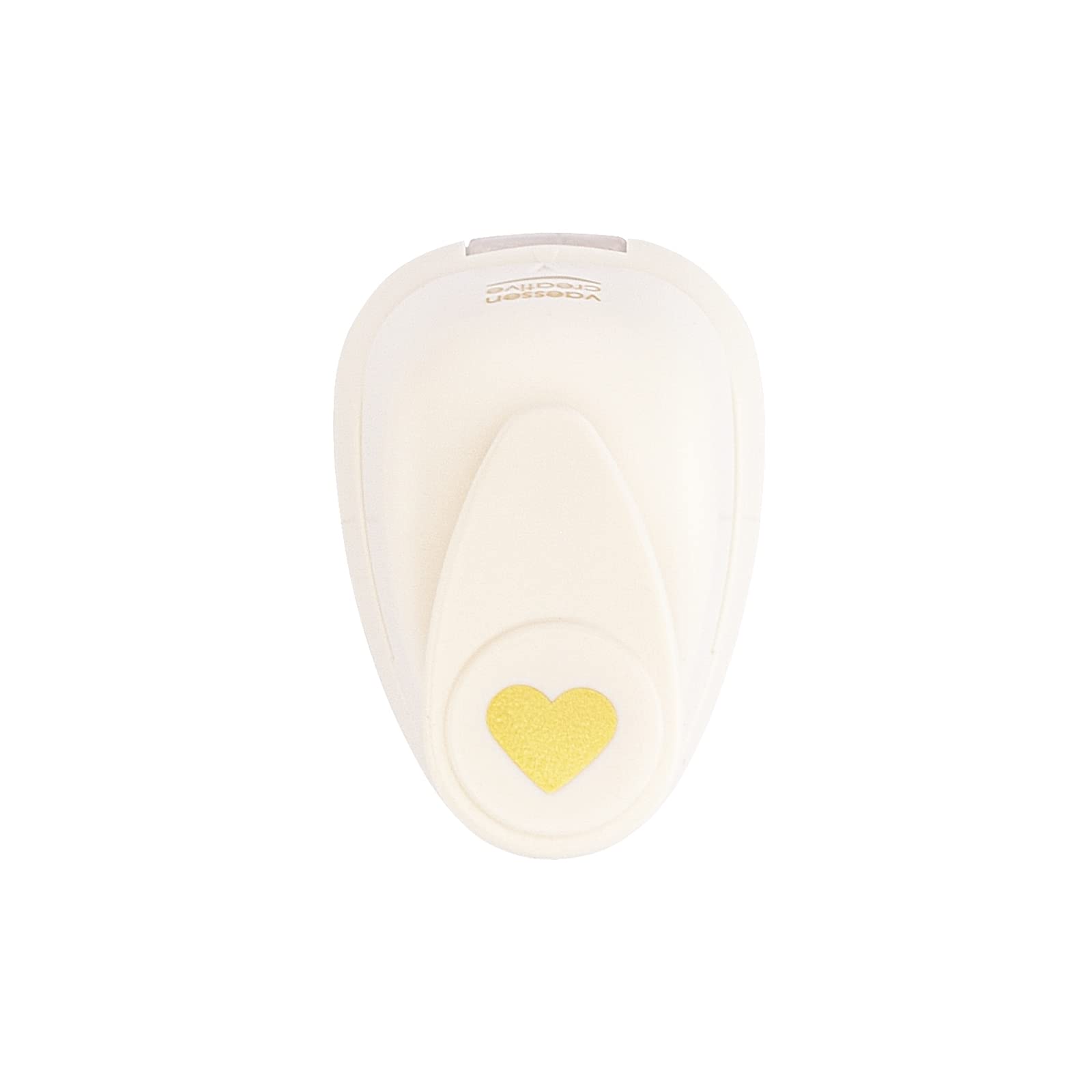 Vaessen Creative Heart Paper Punch - 10 x 9 mm Cutout | Easy Press Handle | Card Making & Scrapbooking Tool 1