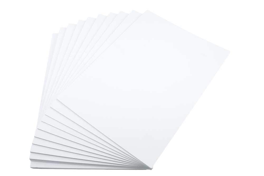 House of Card & Paper A6 White Die Cutting Card 220gsm - 300 Sheets 1