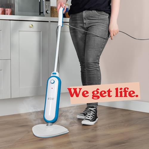 Russell Hobbs Upright Steam Mop - 1.4kW Power | 380ml Tank | Kills 99.9% Bacteria 11