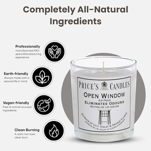 Price's Patent Candles Scented Glass Jar Candle Set - 6 Random Mix Scents | 200g Each 4
