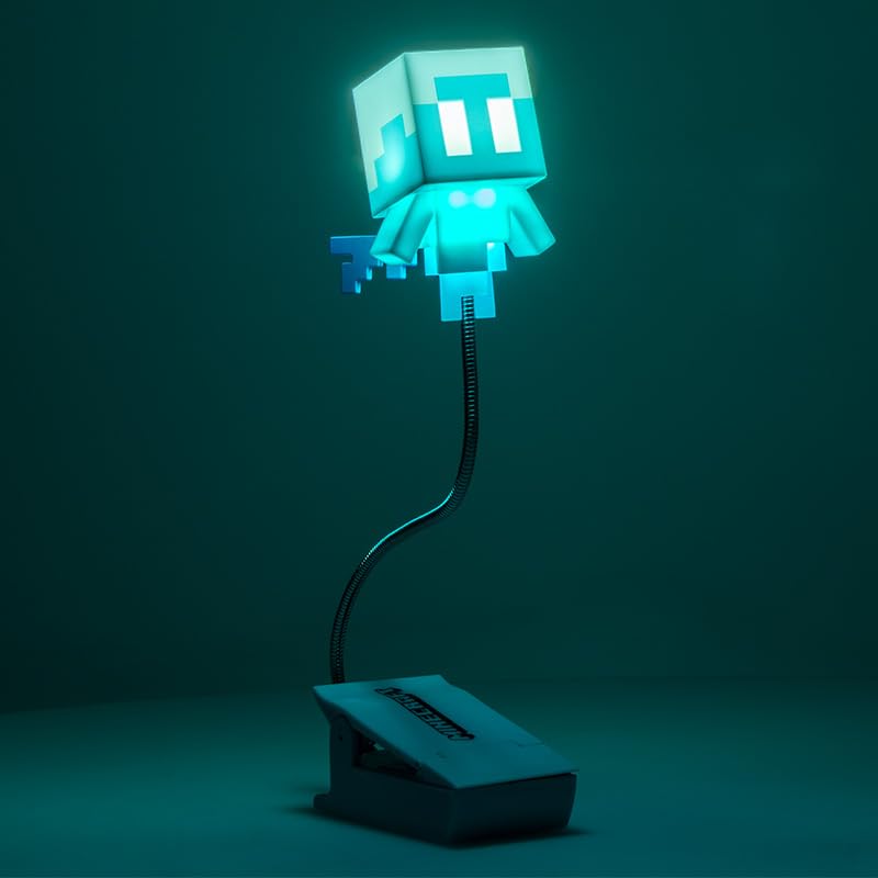 Minecraft Allay Clip On Book Light - Officially Licensed Reading Light, Cli 4