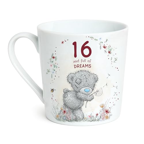 Me To You Bear Tatty Teddy 16th Birthday Mug and Plush Gift Set | Porcelain & Plush | Light Blue 2