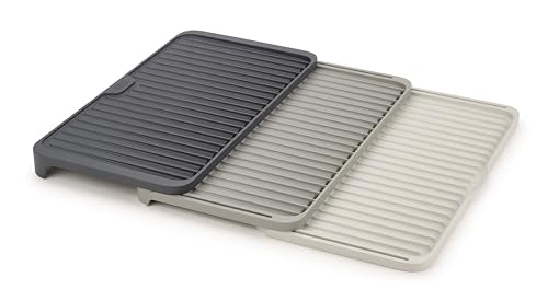 Joseph Joseph Expandable Dish Drainer - Grey Plastic | Collapsible for Compact Storage 3