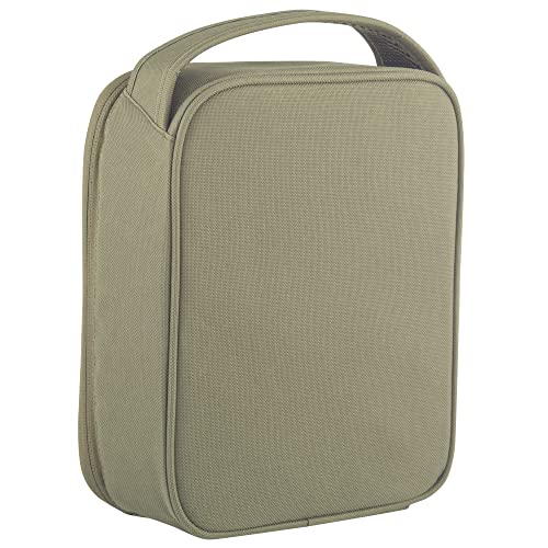 Smash Insulated Lunch Bag - Khaki | High Density Thermal Insulation | Blue IQ Antibacterial Lining 4