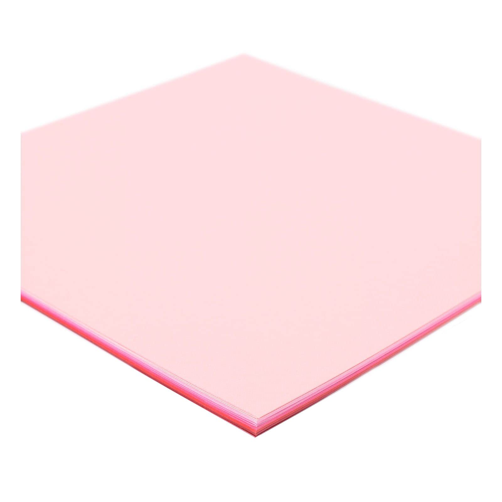 Vaessen Creative Florence Decorative Paper - 216gsm Pink Cardstock | 24 Sheets 12x12 Inch 3