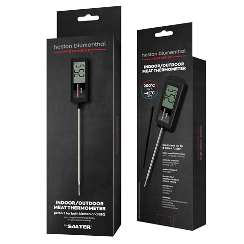 Salter Heston Blumenthal Precision 557 HBBKCRUP Indoor/Outdoor Meat Thermometer | 0.1°C Precision | -45°C to 200°C 11