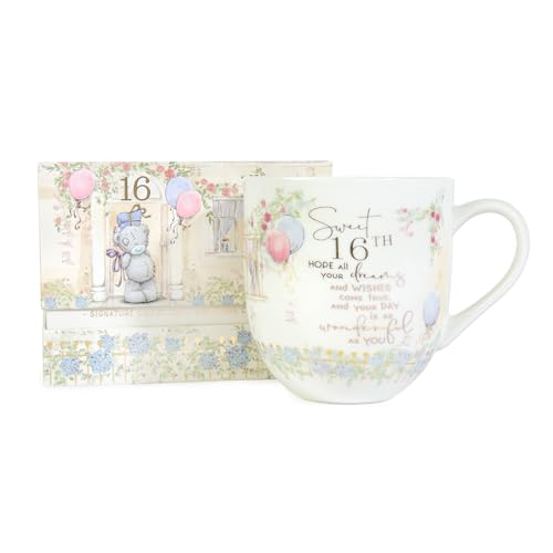 Me To You Bear Tatty Teddy Luxury New Bone China Coffee Mug for 16th Birthday Gift | Microwave Safe 2