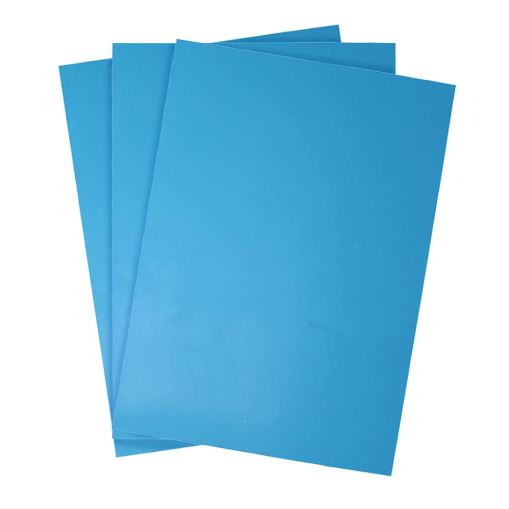 Artway Soft Cut Polymer Relief Printing Material - A3 Size | Pack of 3 Sheets | Blue 2