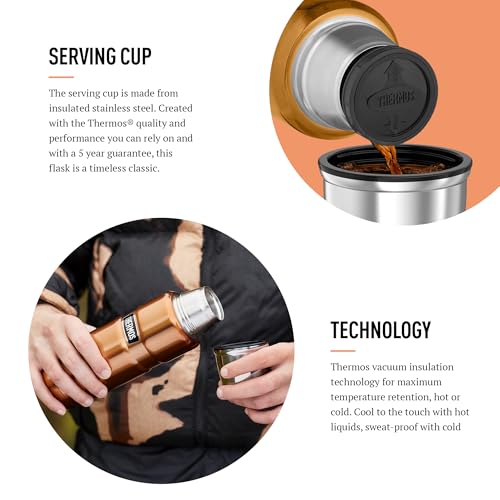 Thermos Stainless King Vacuum Insulated Drink Flask - 470 ml Copper | 18H Hot / 24H Cold 3